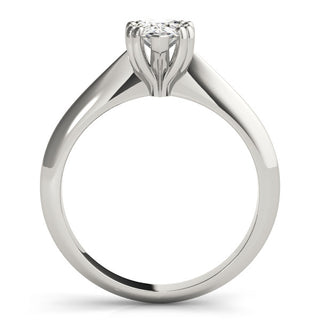 DOUBLE PRONG PEAR ENGAGEMENT RING