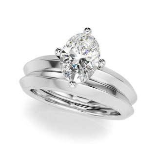 KNIFE EDGE SOLITAIRE ENG RING