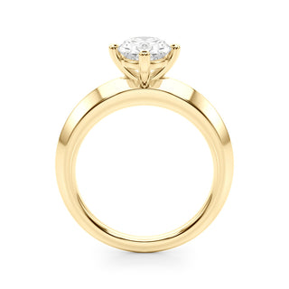 KNIFE EDGE SOLITAIRE ENG RING