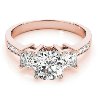 ENGAGEMENT RINGS 3 STONE PRINCESS