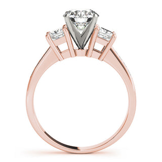 ENGAGEMENT RINGS 3 STONE PRINCESS