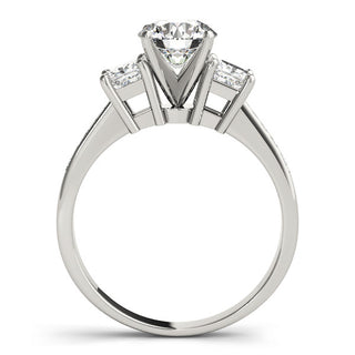 ENGAGEMENT RINGS 3 STONE PRINCESS