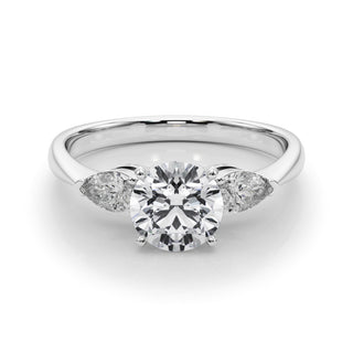 ENGAGEMENT RINGS 3 STONE PEAR