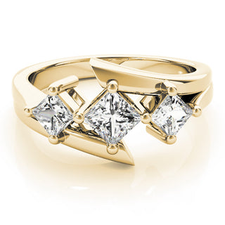 ENGAGEMENT RINGS 3 STONE PRINCESS