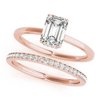 ENGAGEMENT RINGS EMERALD CUT