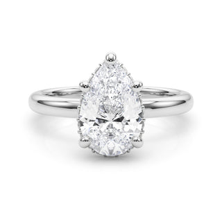 ENGAGEMENT RINGS PEAR HALO