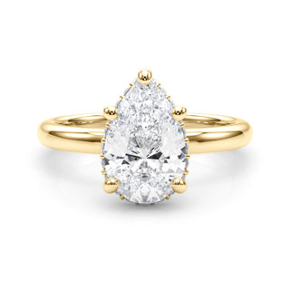 ENGAGEMENT RINGS PEAR HALO