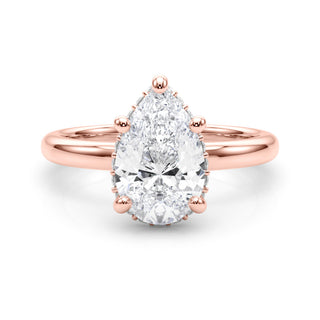 ENGAGEMENT RINGS PEAR HALO