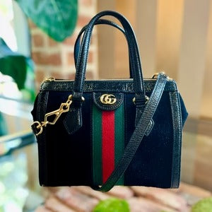 GUCCI Black Ophidia Small Two Way Tote TS3436