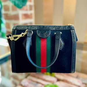 GUCCI Black Ophidia Small Two Way Tote TS3436