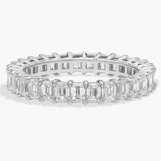 Emerald Cut Diamond Eternity Ring In 14k White Gold (2 Ct. Tw.)