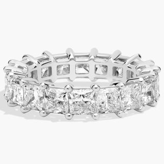 Lab Grown Diamond Princess Cut Eternity Ring In Platinum (6 Ct. Tw.)