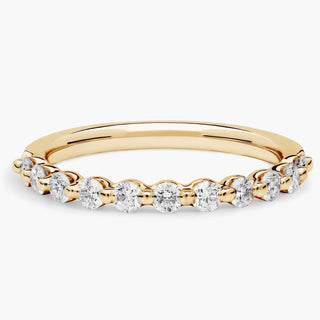 Floating Diamond Wedding Ring In 14k Yellow Gold (1/2 Ct. Tw.)