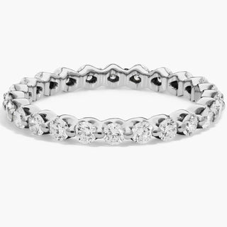 Floating Diamond Eternity Ring In Platinum (1 Ct. Tw.)