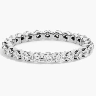 Floating Diamond Eternity Ring In 14k White Gold (1 Ct. Tw.)