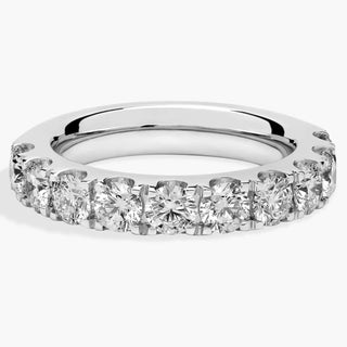 Lab Grown Diamond Pave Band In 14k White Gold (2 Ct. Tw.)