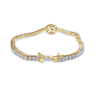 8.602 LGD Diamond Tennis Bracelet