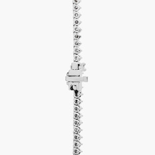 18k White Gold Graduated Diamond Eternity Necklace (7 Ct. Tw.)