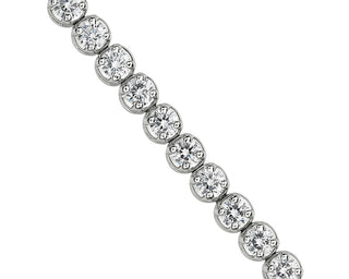 Diamond Tennis Bracelet In 14k White Gold (3 Ct. Tw.)