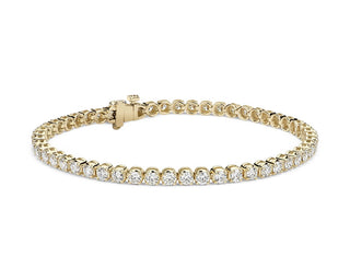 Diamond Tennis Bracelet In 14k Yellow Gold (4 Ct. Tw.)