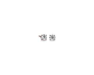 Diamond Stud Earrings In 14k Rose Gold (1/4 Ct. Tw.)