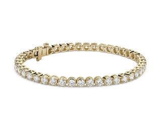 Diamond Tennis Bracelet In 14k Yellow Gold (7 Ct. Tw.)