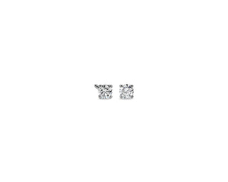 Diamond Stud Earrings In Platinum (1/3 Ct. Tw.)