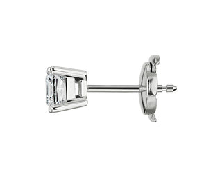 Princess Cut Diamond Stud Earrings In Platinum (1 Ct. Tw.)