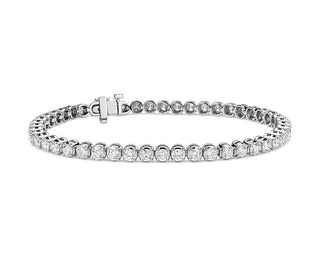 Diamond Tennis Bracelet In 14k White Gold (5 Ct. Tw.)