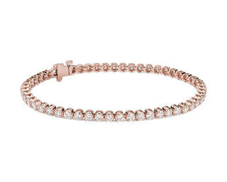 Diamond Tennis Bracelet In 14k Rose Gold (4 Ct. Tw.)