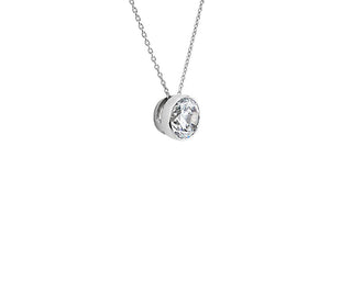 Floating Diamond Pendant In 14k White Gold (2 Ct. Tw.)