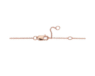 Mini Bezel Set Pear Cut Diamond Bracelet In 14k Rose Gold (1/6 Ct. Tw.)