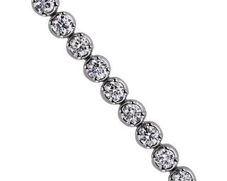 Lab Grown Diamond Tennis Bracelet In 14k White Gold (2 Ct. Tw.)