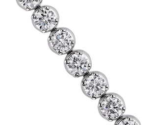 Lab Grown Diamond Tennis Bracelet In 14k White Gold (7 Ct. Tw.)