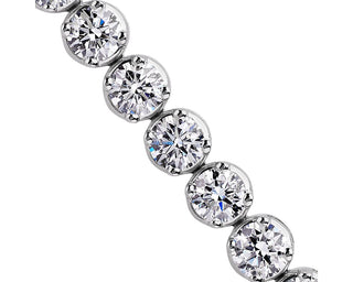 Lab Grown Diamond Tennis Bracelet In 14k White Gold (8 Ct. Tw.)