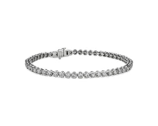 Lab Grown Diamond Tennis Bracelet In 14k White Gold (4 Ct. Tw.)