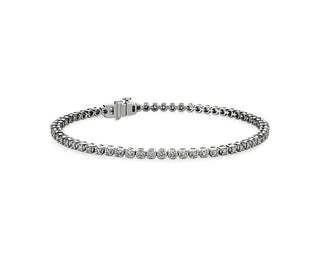 Lab Grown Diamond Tennis Bracelet In 14k White Gold (1 Ct. Tw.)