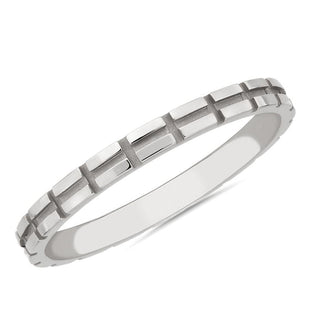 Platinum Stackable Ring in a Box (2mm)