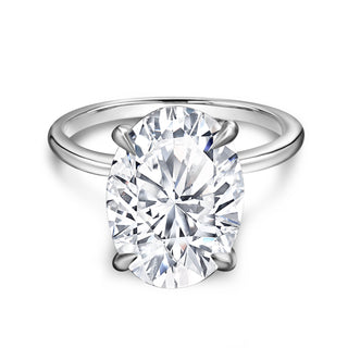 2.592 Moissanite Diamond Soltaire Engagement Ring