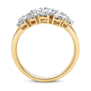 1.796 CTW Diamond Multi-Cluster Ring | Neptunes Jewelry.