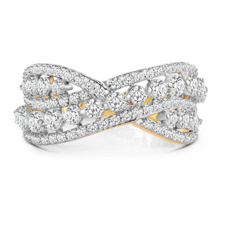 Luxurious 1.346 CTW LGD Diamond Multilayer Ring - Neptunes Jewelry