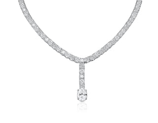 19.9 LGD Diamond Tennis Necklace