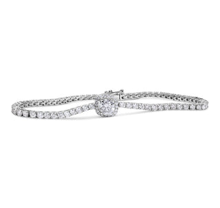 8.869 LGD Diamond Tennis Bracelet