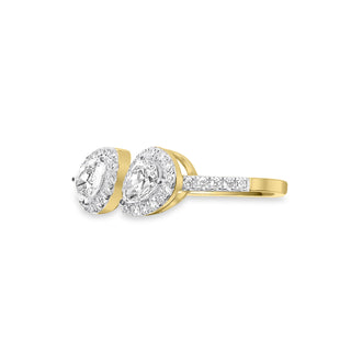 0.828 CTW LGD Diamond Open Ring | Timeless Elegance | Neptunes Jewelry