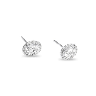 1.076 LGD Diamond Stud Earrings