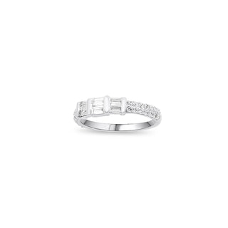 Luxury pavé ring with diamonds in West Palm Beach