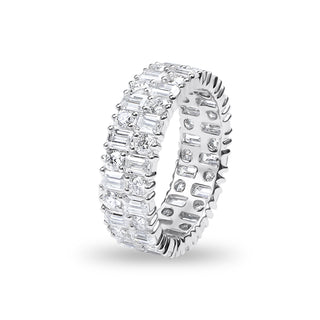 4.245 Moissanite Diamond Eternity Band