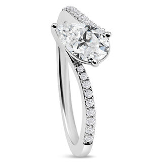 0.922 CTW LGD Diamond Pavé Engagement Ring - Neptunes Jewelry