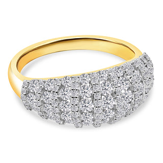 1.350 CTW LGD Diamond Dome Ring - Exquisite Elegance by Neptunes Jewelry