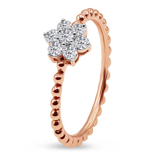 1.770 CTW LGD Diamond Floral Promise Ring | Neptunes Jewelry